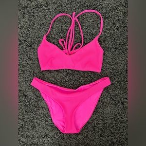 Aqua Swim Hot Pink Bikini Set
